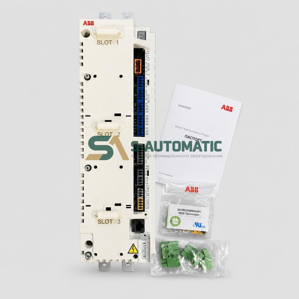 Преобразователь частоты ABB ACSM1-04AL-016A-4 (7,5 кВт, 16А) в сборе с флеш-модулем с ПО