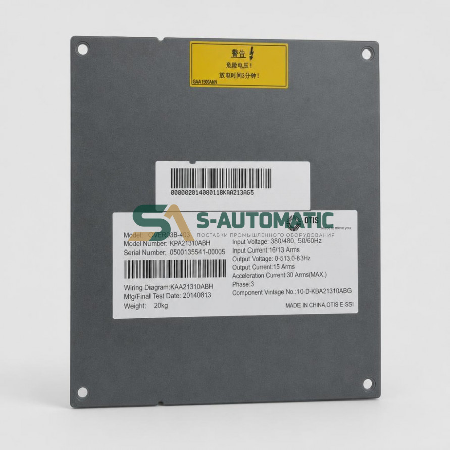 Частотный преобразователь OVFR03B-403 KDA21310ABG5 OTIS