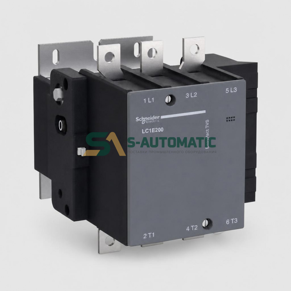 Контактор 200А 380В LC1E200Q5N Schneider Electric
