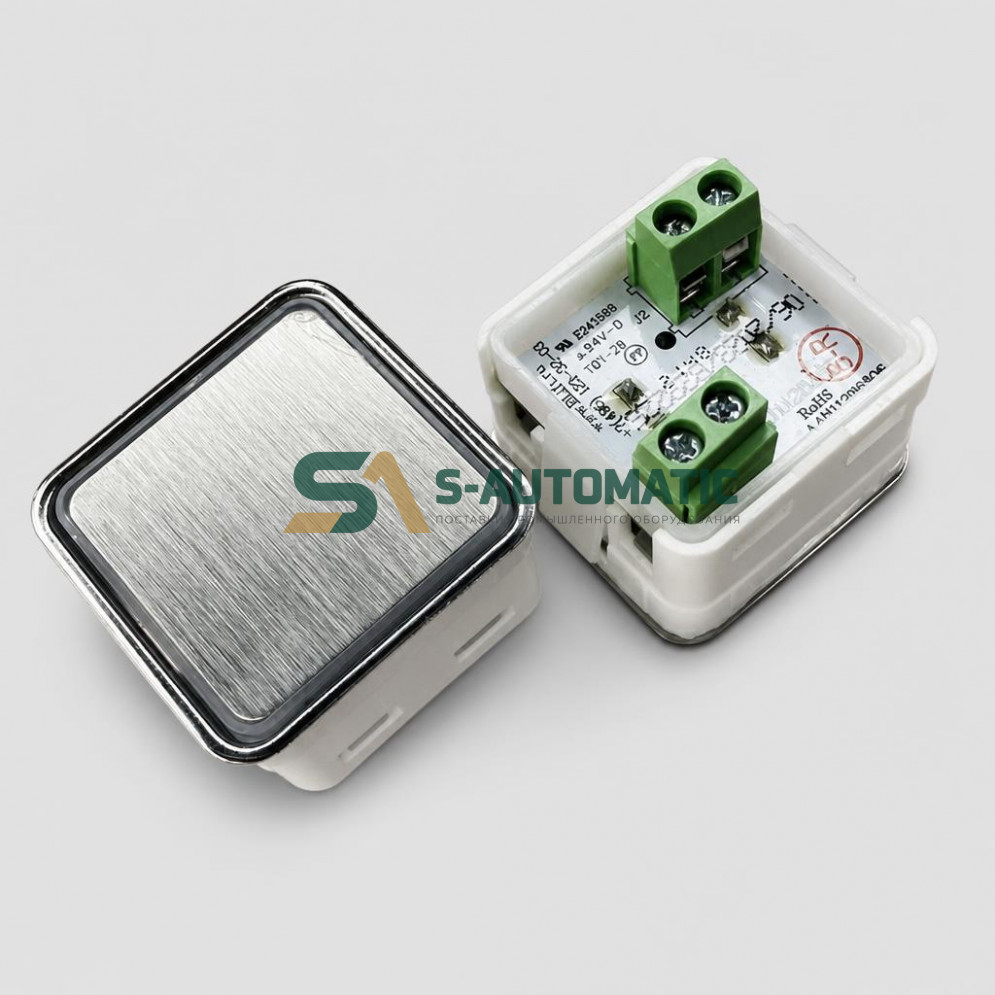 Модуль кнопочный красная подсветка "без символов" A4N11286$06 BBP-S303-VMNNS-S-R-BLN (KA302-S-R-BLN) ЩЛЗ