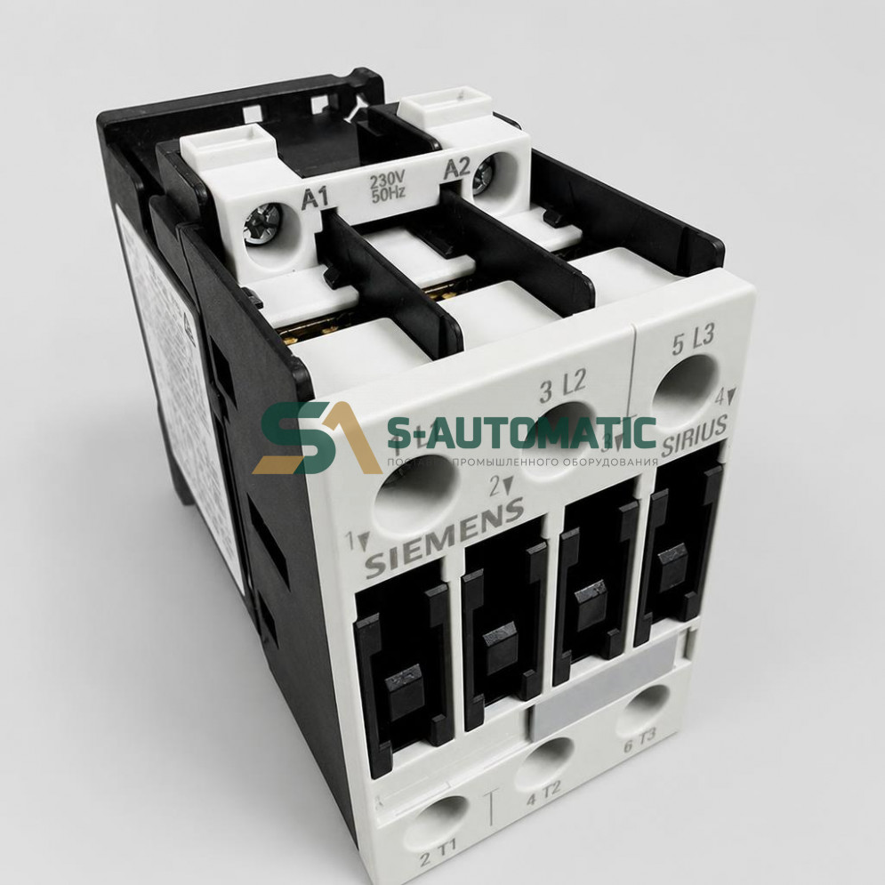 Контактор 230VAC 25A 11kW 3RT1026-1AP00 Siemens