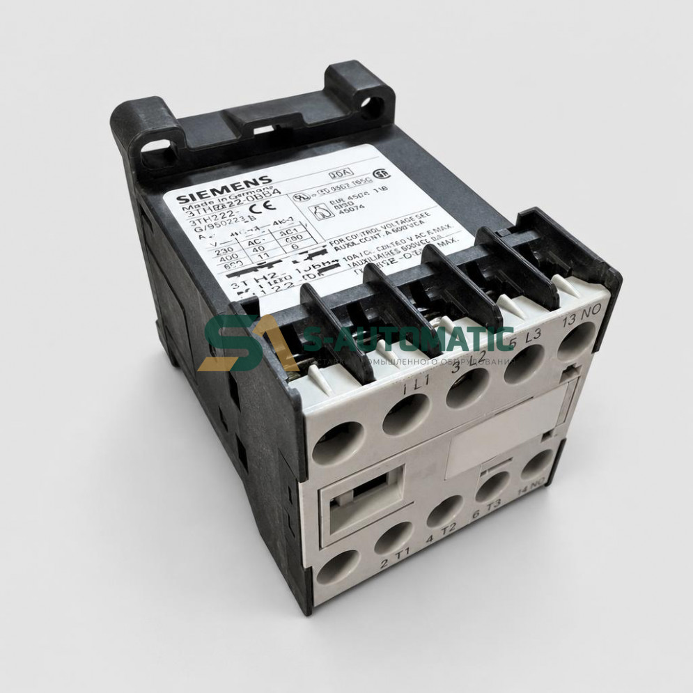 Реле AC 110V, 50Hz/132V 60Hz 4OE 4NO 3TH2040-0AF0 Siemens